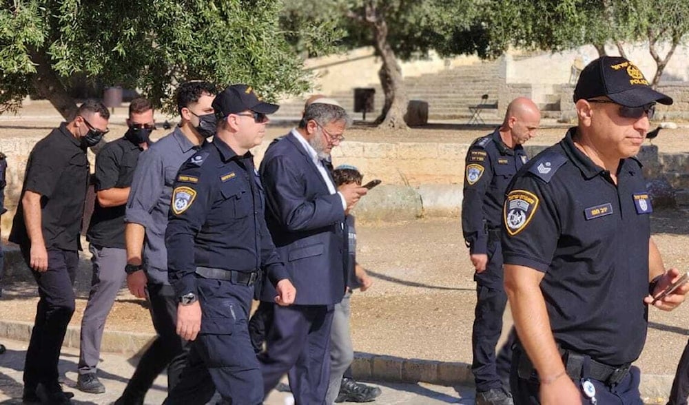 Israeli Police Minister Itamar Ben-Gvir Israeli Police Minister Itamar Ben-Gvir