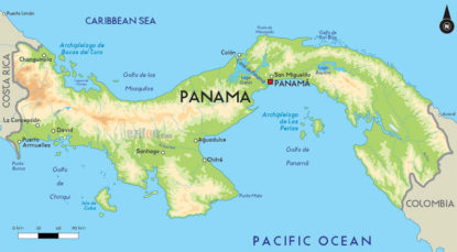 Panama-Canal-Map Panama-Canal-Map