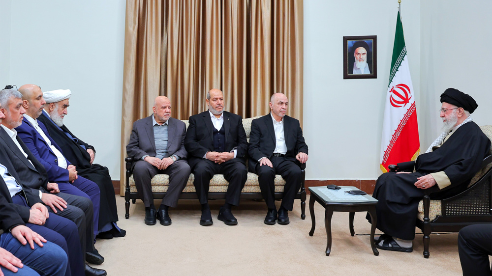 Khamenei receives Hamas delegation