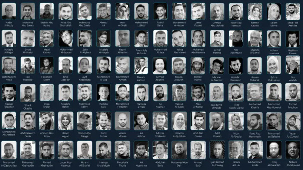 Palestinian journalists